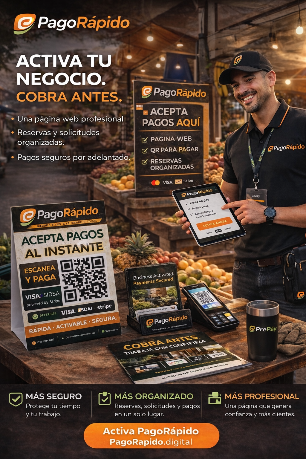 Panel de operador PagoRápido